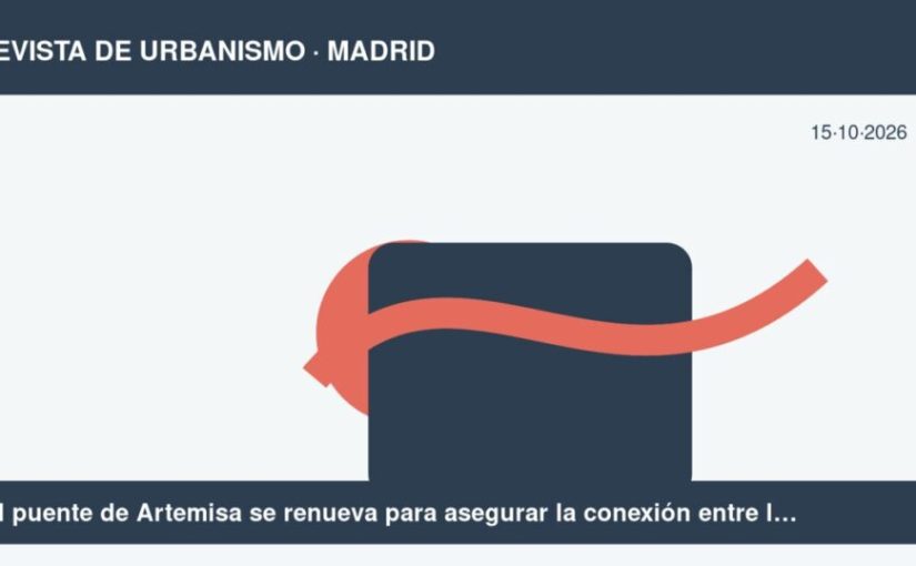 El puente de Artemisa se renueva para asegurar la conexión entre los dos Barajas