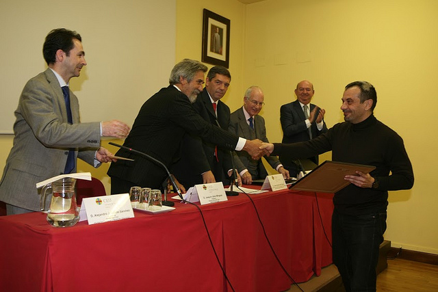 Acto de entrega de los títulos de Premio Nacional de Urbanismo «Ricardo Santos Diez»