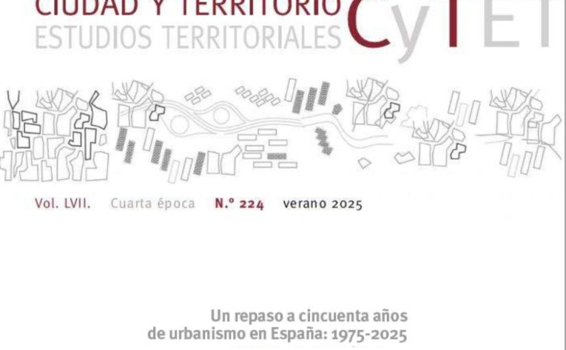 Número 224 de la Revista Ciudad y Territorio