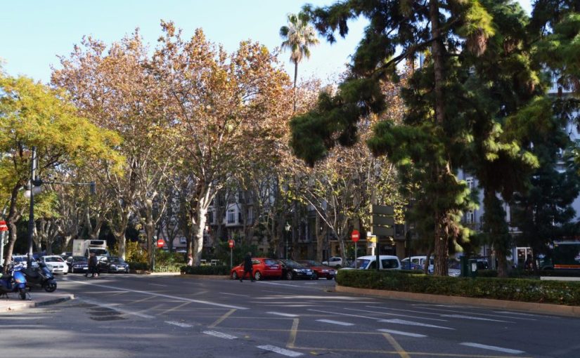 Valencia ensaya una calzada más silenciosa en la Gran Via del Marqués del Túria