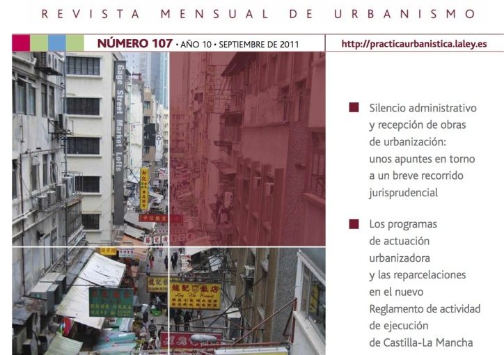 Revista Práctica Urbanística. Los deberes de la propiedad del suelo en el suelo urbano consolidado.
