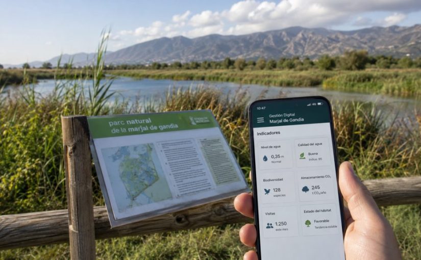 La Marjal ensaya gestión digital para medir el valor real de la infraestructura verde