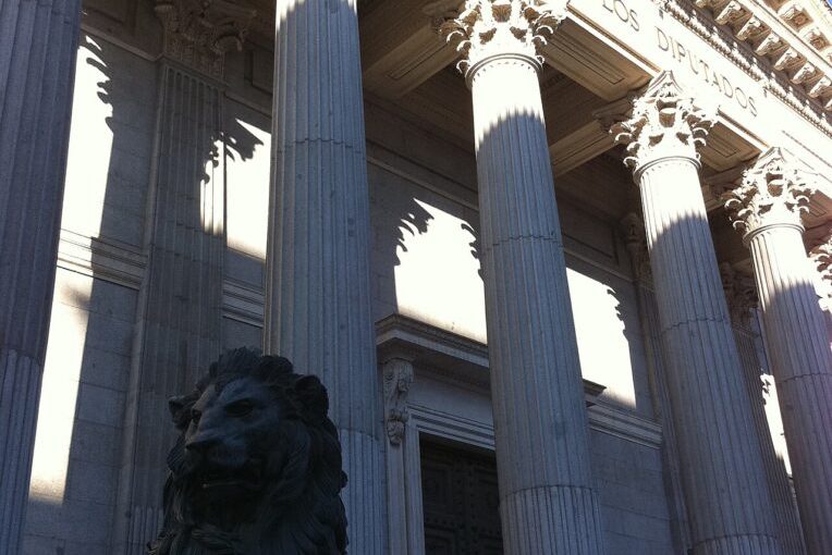 Fachada del Congreso de los Diputados, Madrid