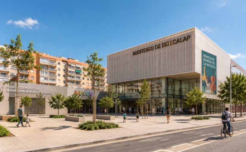 Benicalap avanza hacia un auditorio de barrio con vocación metropolitana