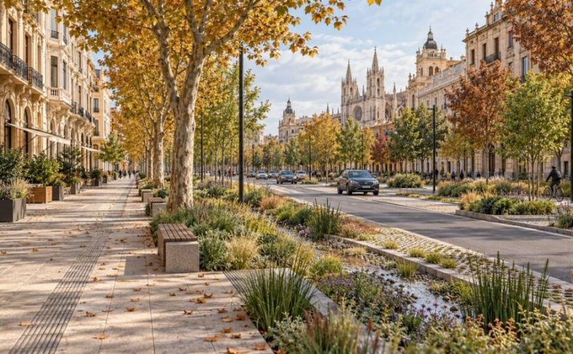 León licita la mejora ambiental de la avenida de Madrid por 1,52 millones